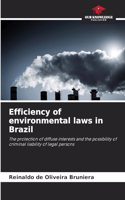 Efficiency of environmental laws in Brazil