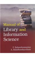 Manual of Library and Information Science