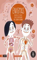 Enigmas DEL Cuerpo HUMANO Libro JUEGO DE Enigmas