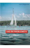Vad är problemet?: Om effektiv styrning av offentlig sektor