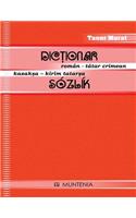 Dictionar Roman-Tatar Crimean, Kazaksa-Kirim Tatarsa Sozlik