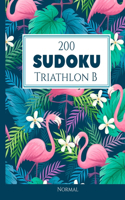 200 Sudoku Triathlon B normal Vol. 5: com soluções e quebra-cabeças bônus