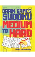 Brain Games Sudoku Medium To Hard: 300 Mind Teaser Puzzles For Adults