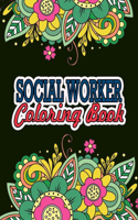 Social Worker Coloring Book