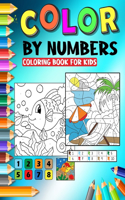 Color By Numbers Coloring Book For Kids