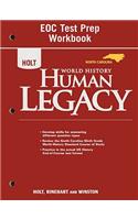 North Carolina Holt World History Human Legacy EOC Test Prep Workbook