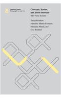Concepts, Syntax, and their Interface
