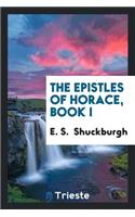 The Epistles of Horace, Book I.