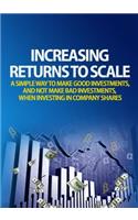 Increasing Returns to Scale