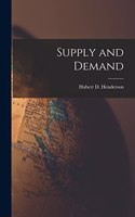 Supply and Demand