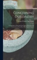 Concerning Osteopathy