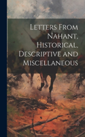 Letters From Nahant, Historical, Descriptive and Miscellaneous