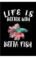 Life Is Better With Betta Fish: Animal Nature Collection