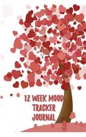 12 Week Mood Tracker Journal: One Page Per Day Mood Tracker for Busy Moms