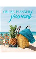 Cruise Planner Journal: Travel Vacation Notebook Packing List Organizer Trip Planning Diary Itinerary Activity Agenda Pineapple Beach Cover