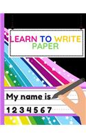 Learn to Write Paper