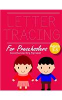 Letter Tracing Book Handwriting Alphabet for Preschoolers