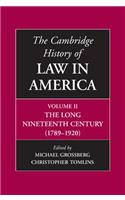 The Cambridge History of Law in America
