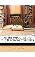 An Introduction to the Theory of Statistics