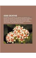 430s Deaths