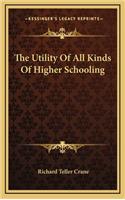 The Utility of All Kinds of Higher Schooling
