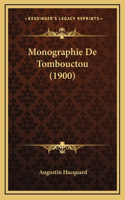 Monographie De Tombouctou (1900)