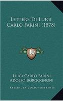 Lettere Di Luigi Carlo Farini (1878)