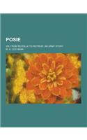 Posie; Or, from Reveille to Retreat. an Army Story