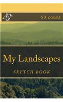 My Landscapes: Sketch Book (50 Count)