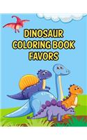 Dinosaur Coloring Book Favors: Dinosaur Coloring Book Favors, Dinosaur Coloring Book Toddler, 50 Pages 8.5"x 11"