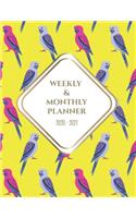 Weekly & Monthly Planner 2020 - 2021