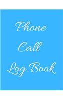 Phone Call Log Book: Telephone Message Tracker And Notebook