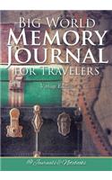 Big World Memory Journal for Travelers Vintage Edition