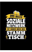 Das Beste Soziale Netzwerk Ist Immer Noch Der Stammtisch: Notizbuch - DIN A5 - Dot Grid - Für alle Biertrinker und Stammtisch Liebhaber - 120 Seiten