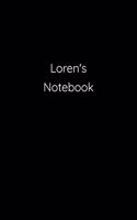 Loren's Notebook