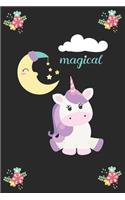 Magical (Unicorn Journal Notebook)