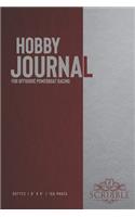 Hobby Journal for Offshore powerboat racing: 150-page dotted grid Journal with individually numbered pages for Hobbyists and Outdoor Activities . Matte and color cover. Classical/Modern design.