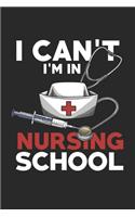 I Can't I'm in Nursing School