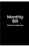 Monthly Bill Planner & Organizer