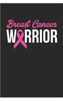 Breast Cancer Warrior Notebook - Breast Cancer Awareness Gift - Vintage Fight Cancer Journal - Breast Cancer Survivor Diary