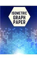 Isometric Graph Paper: Draw Your Own 3D, Sculpture or Landscaping Geometric Designs! 1/4 inch Equilateral Triangle Isometric Graph Recticle Triangular Paper