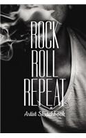 Rock Roll Repeat Artist Sketchbook