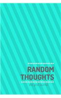 Random Thoughts Dot Grid Journal