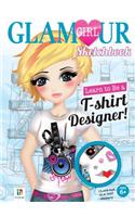 Learn To Be a T-Shirt Designer! Glamour Girl Sketchbook: Learn to Be a T-shirt Designer!