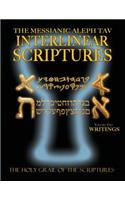Messianic Aleph Tav Interlinear Scriptures Volume Two the Writings, Paleo and Modern Hebrew-Phonetic Translation-English, Bold Black Edition Study Bible