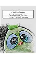 Practice Cursive Handwriting Journal