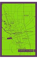 Notebook: Stockton California Design Notpad Journal for Men Women & Kids