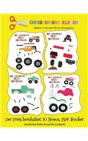 Arbeiten mit der Schere für den Kindergarten: Schneiden und Kleben - Monster Trucks(64 Arbeiten Mit Der Schere Für Den Kindergarten)