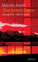 4 Scottish Dances Op. 59: For Violin and Piano