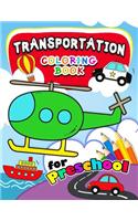 Transportation Coloring Books for Preschool